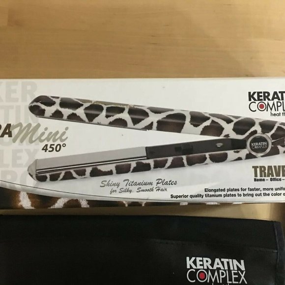 KERATIN COMPLEX KERA MINI 450º TRAVELER 1/2" TITAN - Picture 4 of 4